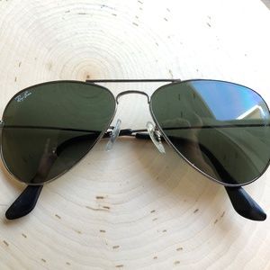 Ray-Ban Aviators 52014 - SMALL Metal Sunglasses